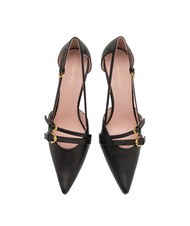 COCCINELLE FERNANDA Escarpins en cuir &agrave; brides Noir - Chaussures Femme - 3