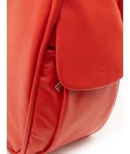 LESAC TRIO Sac à dos en cuir nappa rouge30 - Sacs pour Femme - 7
