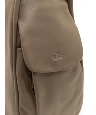 LESAC TRIO Sac à dos en cuir nappa boue - Sacs pour Femme - 7
