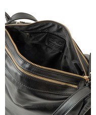 LESAC TRIO Sac &agrave; dos en cuir nappa noir19 - Sacs pour Femme - 8