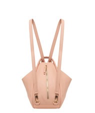 LESAC TRIO Sac à dos en cuir nappa rose poussiéreux - Sacs pour Femme - 2