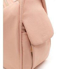 LESAC TRIO Sac à dos en cuir nappa rose poussiéreux - Sacs pour Femme - 7