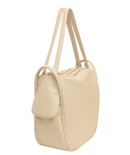 LESAC TRIO Sac à dos en cuir nappa beige - Sacs pour Femme - 3