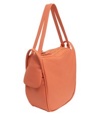 LESAC TRIO Sac à dos en cuir nappa saumon foncé - Sacs pour Femme - 3