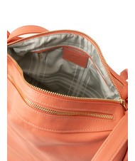 LESAC TRIO Sac à dos en cuir nappa saumon foncé - Sacs pour Femme - 8