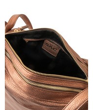 LESAC TRIO Sac à dos en cuir métallisé bronze - Sacs pour Femme - 8