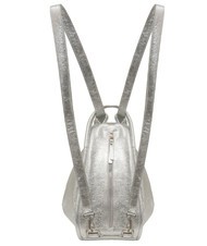 LESAC TRIO Sac à dos en cuir métallisé argent - Sacs pour Femme - 2