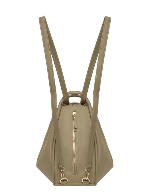 TRIO  Sac à dos en cuir martelé colombe - Sacs pour Femme