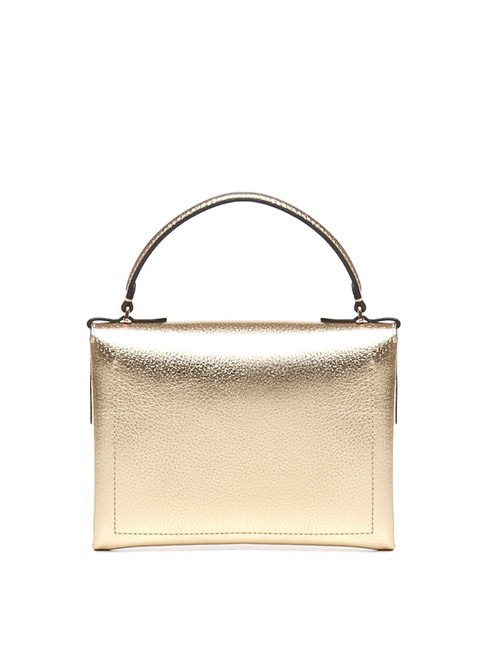 ARLETTIS Mini sac en cuir textur&eacute; d'or - Sacs pour Femme