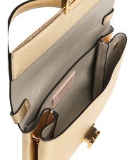 COCCINELLE ARLETTIS Mini sac en cuir textur&eacute; d'or - Sacs pour Femme - 4