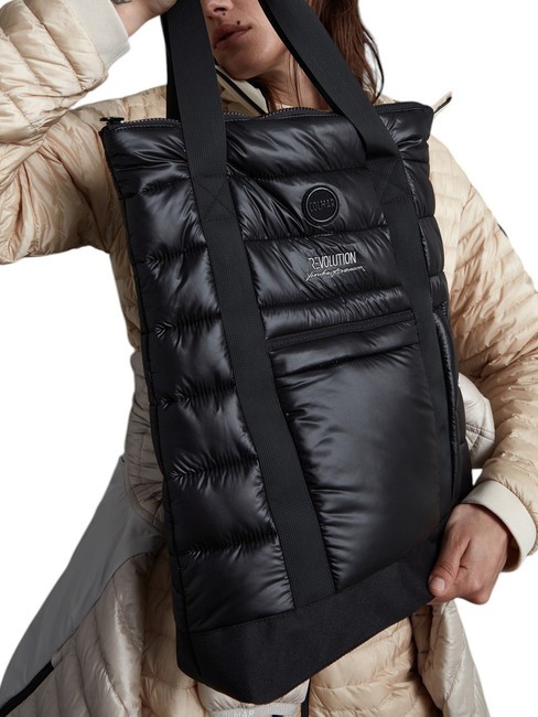 KINDLY Sac cabas gonflé noir - Sacs pour Femme