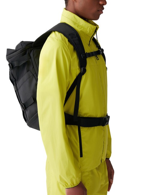 BACKS Sac à dos noir - Sacs à dos pour l'École & les Loisirs