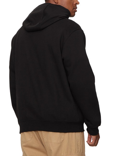 CORE BASIC  Sweatshirt à capuche noir - Pulls molletonnés