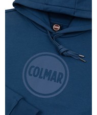 COLMAR CONNECTIVE Sweat avec logo et capuche bleu foncé - Pulls molletonnés - 3
