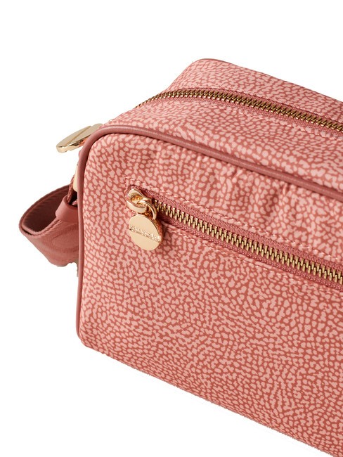 BORBONAIS Mini sac à bandoulière, en tissu rouge à lèvres - Sacs pour Femme