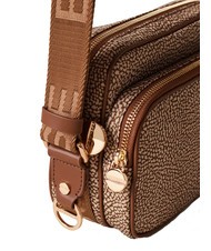 BORBONESE CAMERA CASE SMALL ECO LINE  Sac d'&eacute;paule mer Beiger - Sacs pour Femme - 4