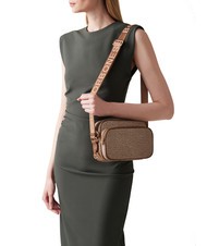 BORBONESE CAMERA CASE SMALL ECO LINE  Sac d'&eacute;paule mer Beiger - Sacs pour Femme - 6