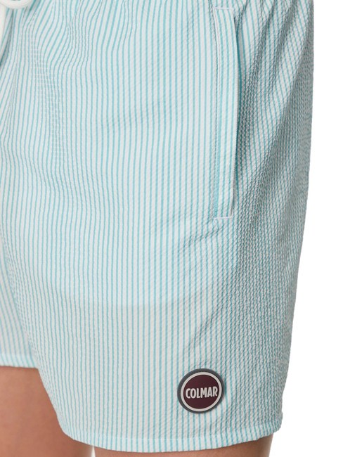 WIRE Bermudes hawa&iuml;en-blanc - Maillots de bain