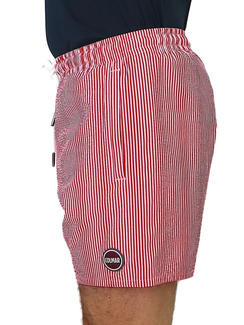 WIRE Bermudes herm&egrave;s-blanc - Maillots de bain