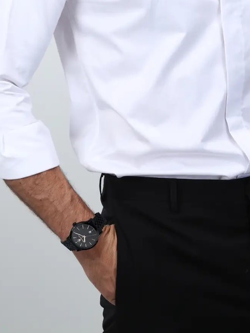 EPOCA Montre avec affichage de la date Noir - Montres