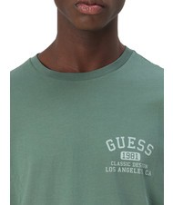 GUESS BSC CLASSIC T-shirt en coton ciel urbain multi - T-shirt - 3