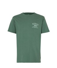 GUESS BSC CLASSIC T-shirt en coton ciel urbain multi - T-shirt - 4