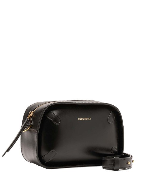 MALETA CALF Mini sac bandoulière, en cuir Noir - Sacs pour Femme