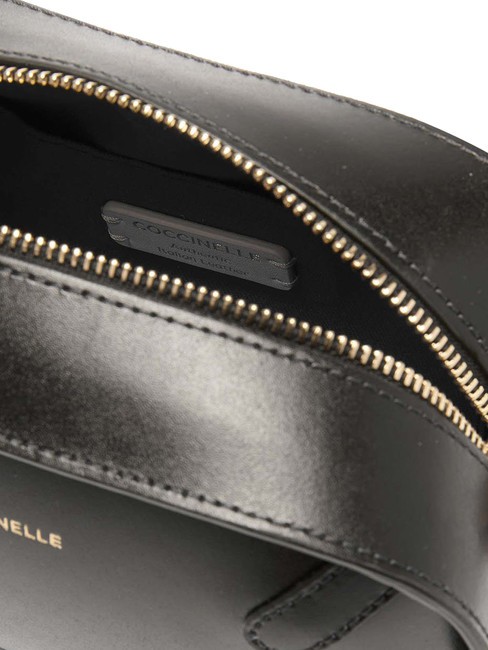 MALETA CALF Mini sac bandoulière, en cuir Noir - Sacs pour Femme