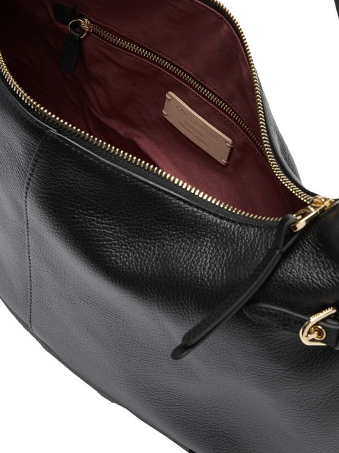 ABIGAIL Sac porté épaule croissant Noir - Sacs pour Femme