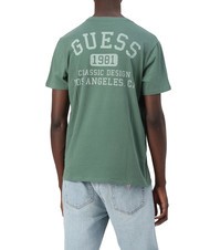 GUESS BSC CLASSIC T-shirt en coton ciel urbain multi - T-shirt - 2
