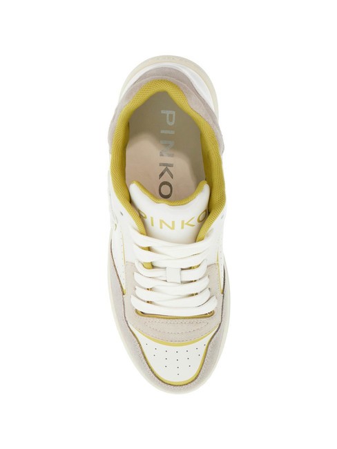 MANDY Baskets pour femmes blanc/citron vert - Chaussures Femme