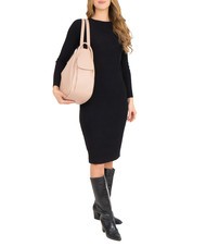 LESAC TRIO  Sac à dos en cuir martelé rose - Sacs pour Femme - 5