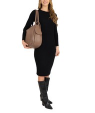 LESAC TRIO Sac à dos en cuir nappa brun - Sacs pour Femme - 4