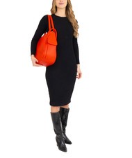 LESAC TRIO Sac à dos en cuir nappa rouge30 - Sacs pour Femme - 4