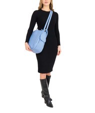 LESAC TRIO Sac à dos en cuir nappa bleu ciel - Sacs pour Femme - 6