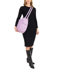 LESAC TRIO Sac à dos en cuir nappa lilas - Sacs pour Femme - 6