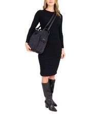 LESAC TRIO Sac à dos St en cuir de coco noir26 - Sacs pour Femme - 6