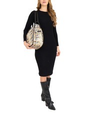 LESAC TRIO Sac à dos en cuir de python St python gris - Sacs pour Femme - 4