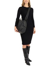 LESAC TRIO  Sac à dos en cuir martelé noir25 - Sacs pour Femme - 6