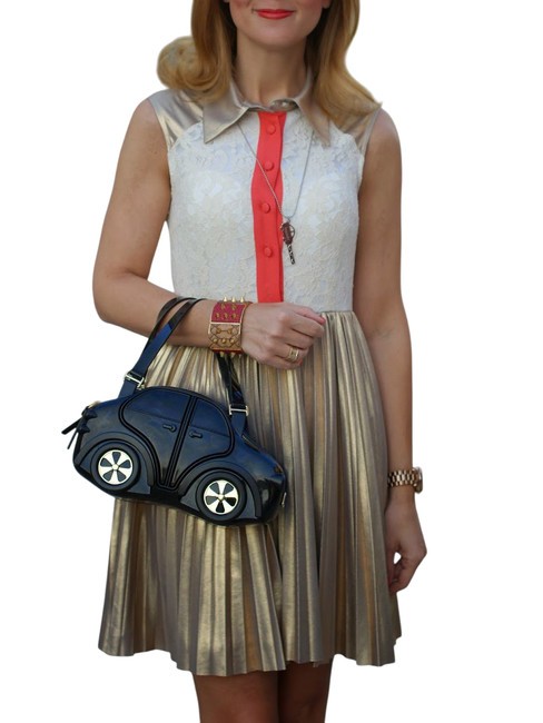 Carina Sac à main bandoulière noir - Sacs pour Femme