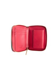 LIUJO CALIWEN Portefeuille moyen zippé autour Rouge pompéien - Portefeuilles Femme - 2