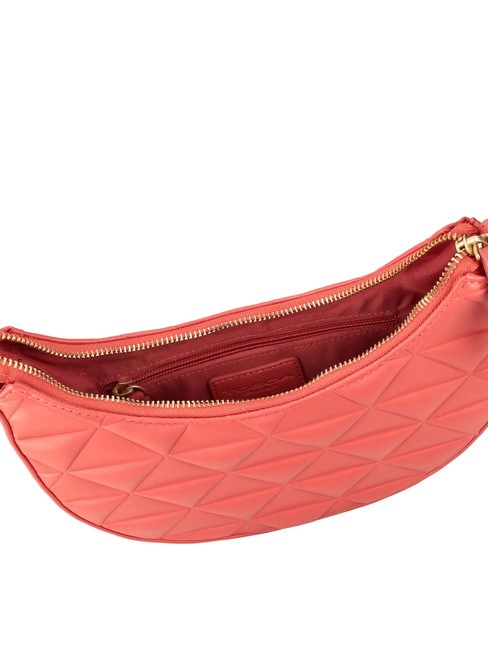 ADELE Sac porté épaule croissant CORAL - Sacs pour Femme