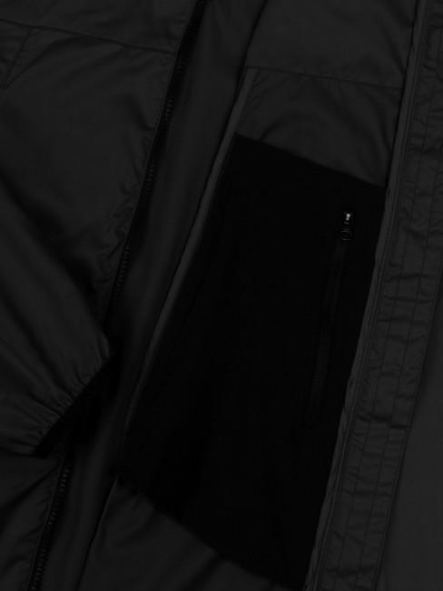 FIBERS Veste &agrave; capuche noir - Vestes pour hommes