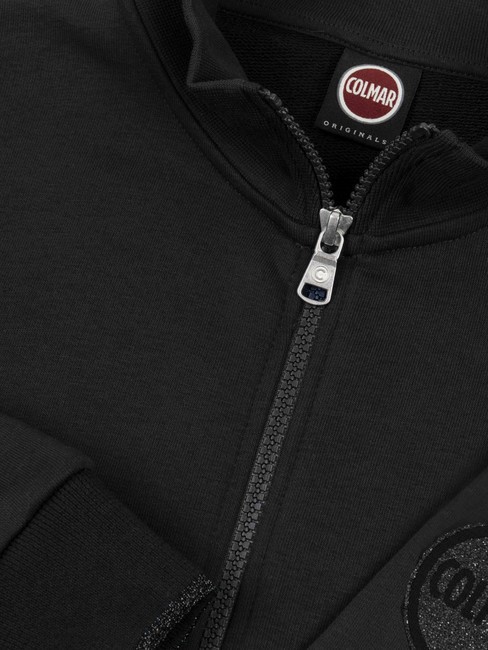 CONNECTIVE Sweat col montant entièrement zippé noir - Sweat-shirts pour femmes