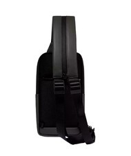 PIQUADRO CORNER SPECIALE GOMMATO  Sac &agrave; dos &agrave; une &eacute;paule Noir - Sacs &agrave; dos pour ordinateur portable - 3