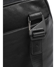 PIQUADRO HARPER Sac en cuir pour iPad 11 Noir - Sacs en Bandoulières pour Homme - 3