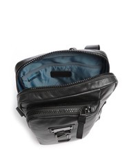 PIQUADRO HARPER Sac en cuir pour iPad 11 Noir - Sacs en Bandoulières pour Homme - 4