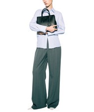 FURLA TESSA Sac cabas en cuir imprimé Andromeda Noir - Sacs pour Femme - 3