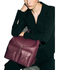 FURLA GARDENIA Sac &agrave; dos en cuir imprim&eacute; Keria Ribes / rouge - Sacs pour Femme - 3