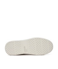 LOVE MOSCHINO BOLD 40 Baskets en cuir blanc rouge - Chaussures Femme - 6